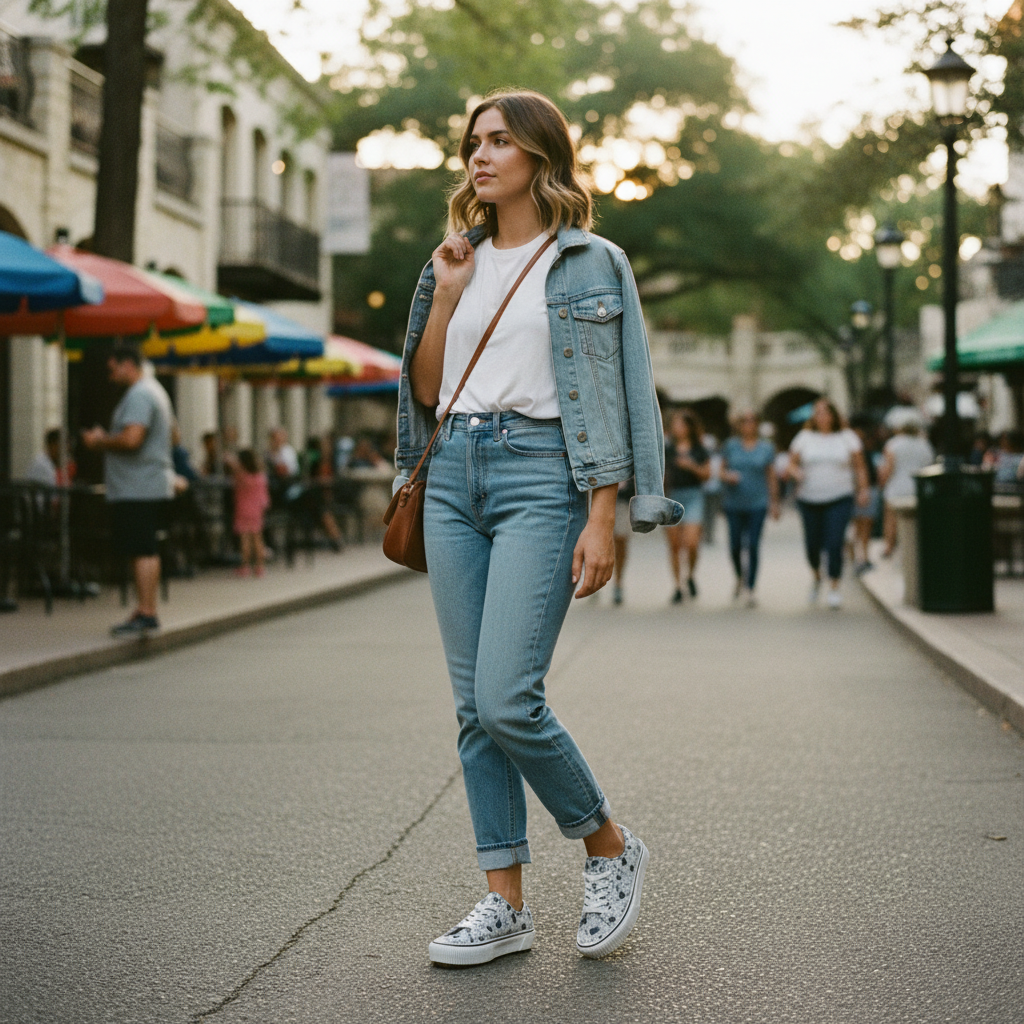 Vans Womens Floral Leather Shoes: The San Antonio Style & Shipping Guide - San Antonio Weather vs. Leather in San Antonio, TX