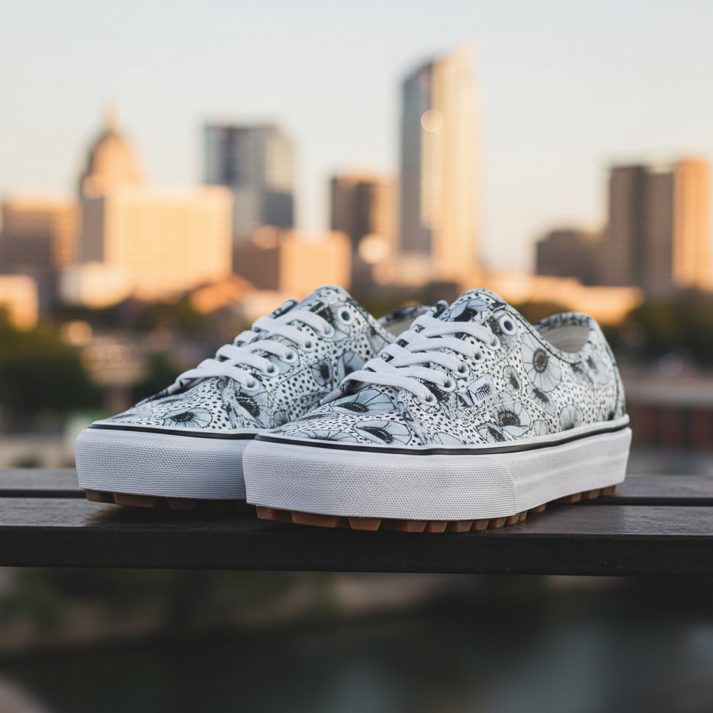 Vans Womens Floral Leather Shoes: The San Antonio Style & Shipping Guide - Unboxing in San Antonio, TX in San Antonio, TX